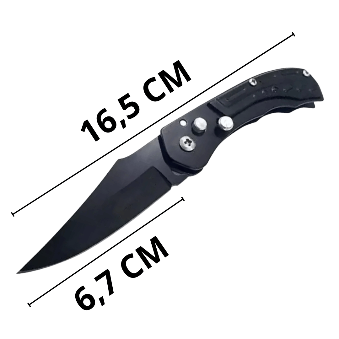 Turistični zložljivi taktični nož z vzmetjo